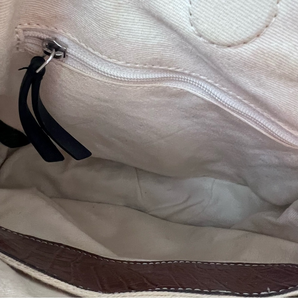 Sam Edelman Metallic Round Jute Shoulder Bag Rainbow Strap - Picture 7 of 15